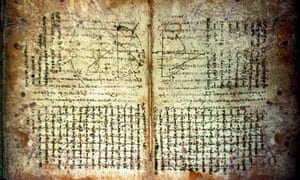 A page of the Archimedes Pamilsest Image result for archimedes palimpsest