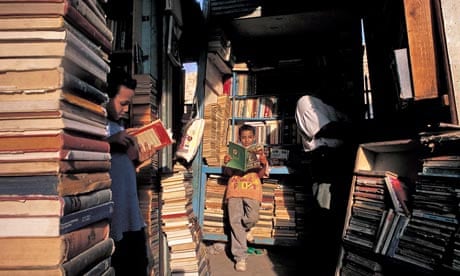 Old books market in Cairo