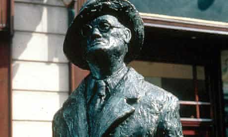 James Joyce statue In Dublin