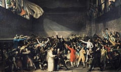The Tennis Court Oath after Jacques-Louis David