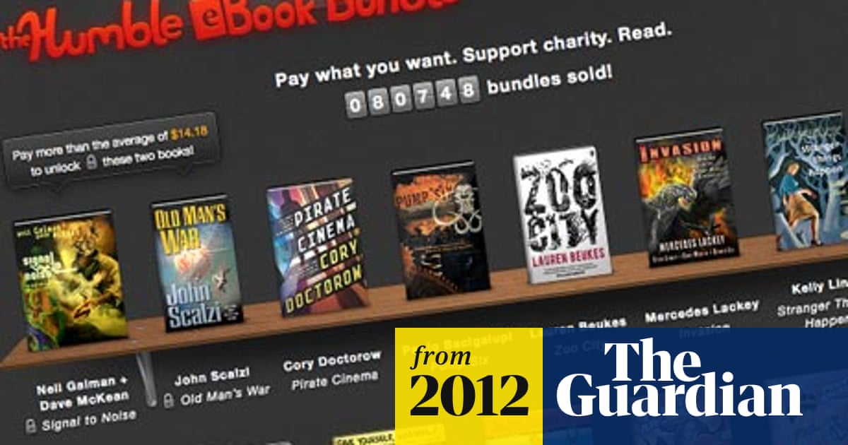 Pay What You Want Ebooks Bundle Makes 1 1 M In Two Weeks Ebooks The Guardian