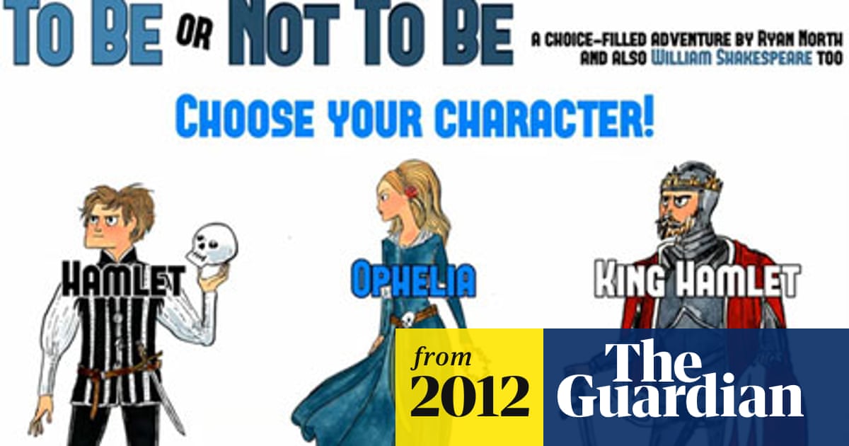 Hamlet rewritten as choose-your-own-adventure game book | Comics and  graphic novels | The Guardian