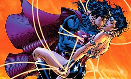 Superman And Superwoman Cartoon Porn - Superman and Wonder Woman become power couple | Comics and graphic novels |  The Guardian