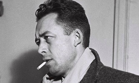 Albert Camus Reading The Newspaper - Diamond Painting 
