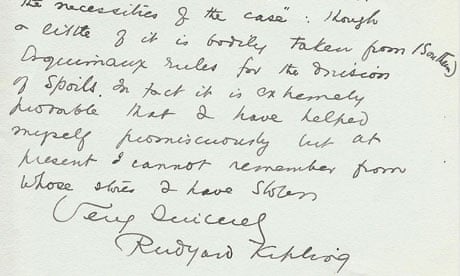 Kipling letter