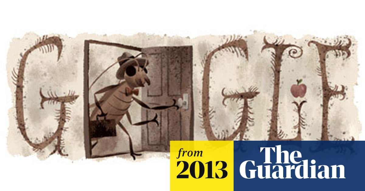 Franz Kafka S Metamorphosis Becomes Google Doodle Franz Kafka The Guardian