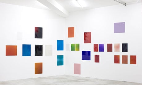 Photographs by Wolfgang Tillmans hanging on a gallery wall