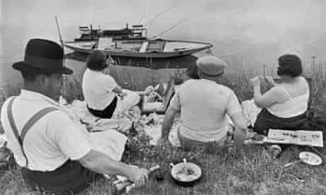 Sunday on the banks of the river Marne, 1938, by Henri Cartier-Bresson