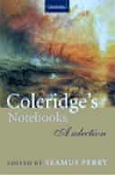 Coleridge's Notebooks ed Seamus Perry 