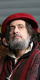 Al Pacino as Shylock in The Merchant of Venice