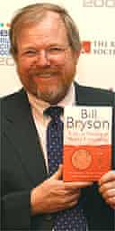 Bill Bryson at the 2004 Aventis Prizes