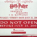 Boxes of Harry Potter and the Deathly Hallows