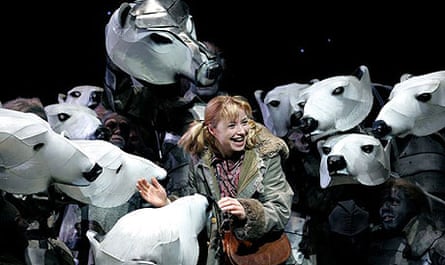 Elaine Symons in His Dark Materials at the National Theatre, 2004
