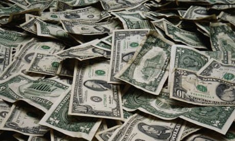 Dollars - pile of money