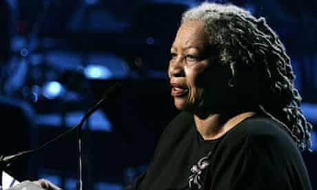 Toni Morrison gives a public reading in New York