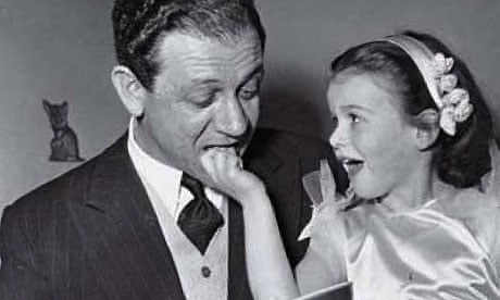 Sid James with his daughter Reina