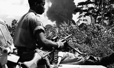 Soldier in Biafran War, 1968