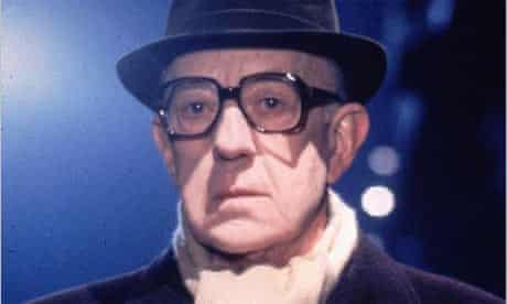 Circus performer ... Alec Guinness as George Smiley.