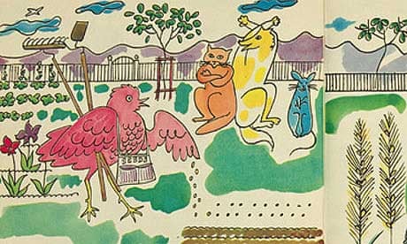 The Little Red Hen by Andy Warhol