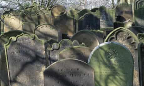 Graves in county churchyard