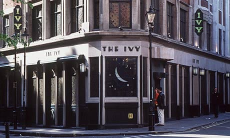 The Ivy restaurant