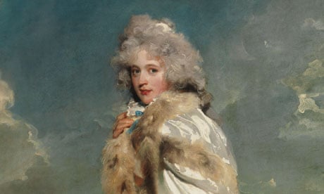 Portrait of Elizabeth Farren (detail) by Thomas Lawrence
