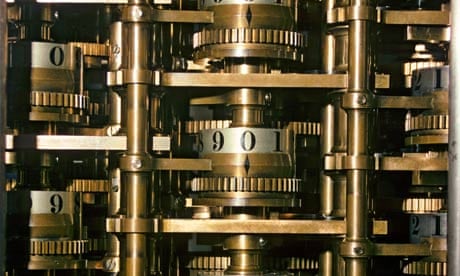 Part of Babbage's Difference Engine