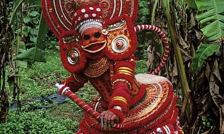 Theyyam dance in Kerala