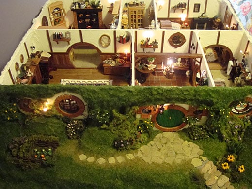 Down The Hobbit Hole Inside A Miniature Bag End Books