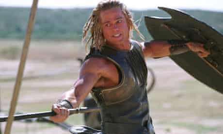Unsung hero … Madeline Miller shows us another side to Achilles, played by Brad Pitt in Troy (2004)