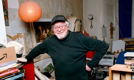 Russell Hoban at home in West London