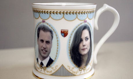 Prince William and Kate Middleton engagement mug