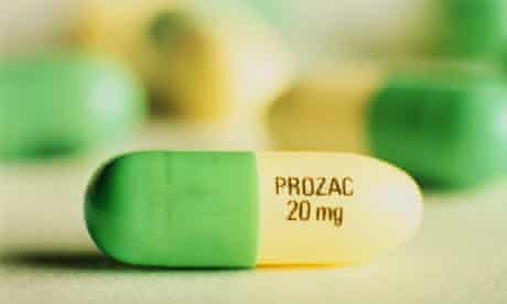 A Prozac tablet