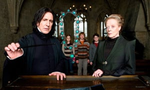 Alan Rickman as Severus Snape
