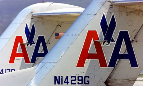 American airlines jets in 2001