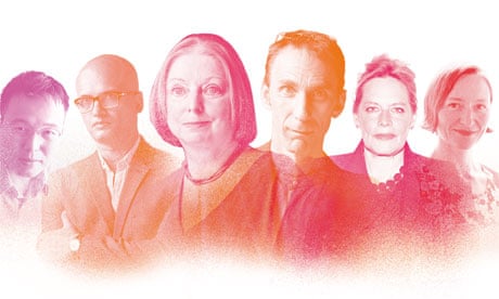 The six Mann Booker authors