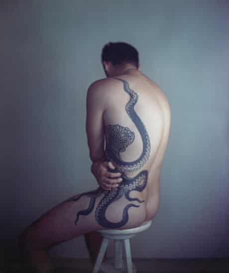 Richard Learoyd's <em>Man with Octopus Tattoo II</em> (2011) by Richard Learoyd