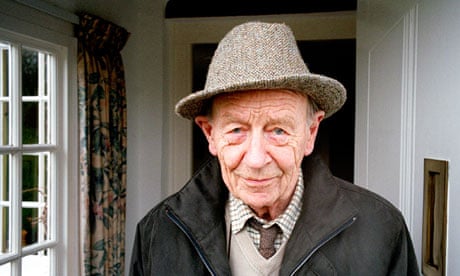 Author – and new Nobel prize for literature front-runner – William Trevor at home in Exeter.