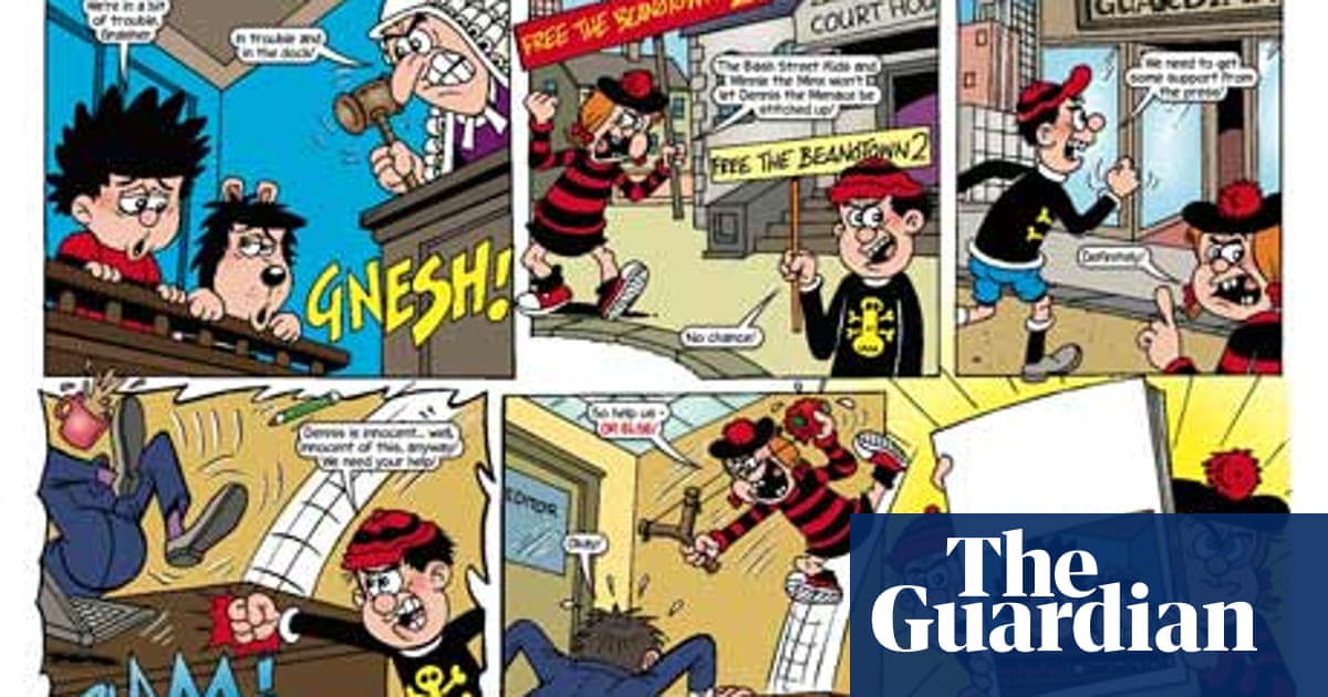 Win an exclusive Dennis the Menace cartoon! | Children's books | The  Guardian