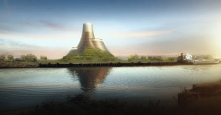 The design for Teesside power station, Stockton-on-Tees