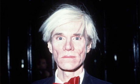 Fame academy … Andy Warhol in New York in 1981.