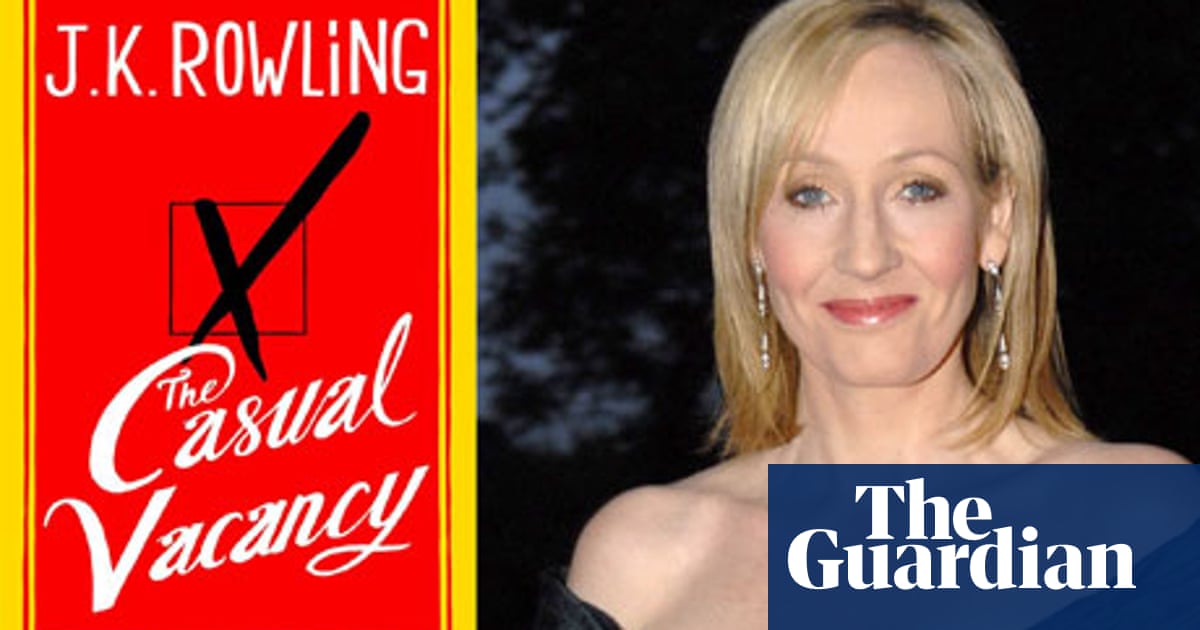 Jk Rowling S The Casual Vacancy Cover Design Revealed Jk
