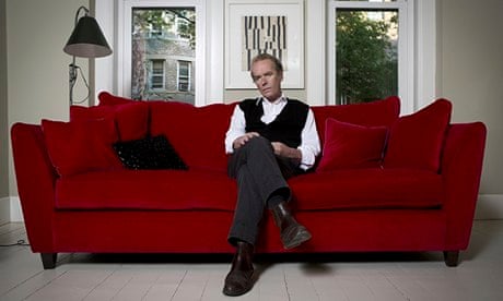 Martin Amis at home in Brooklyn