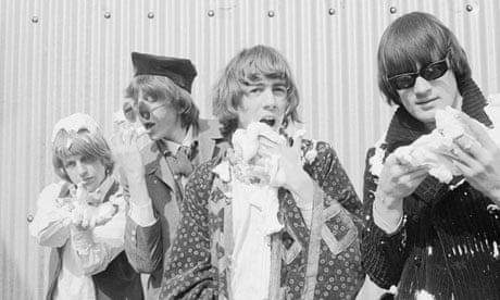 Robert Wyatt, Daevid Allen, Kevin Ayers and Mike Ratledge of Soft Machine
