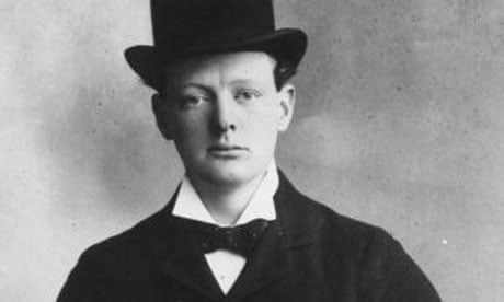 Young Winston Churchill