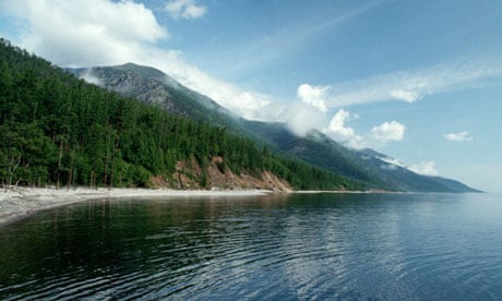 Shoreline of Lake Baikal