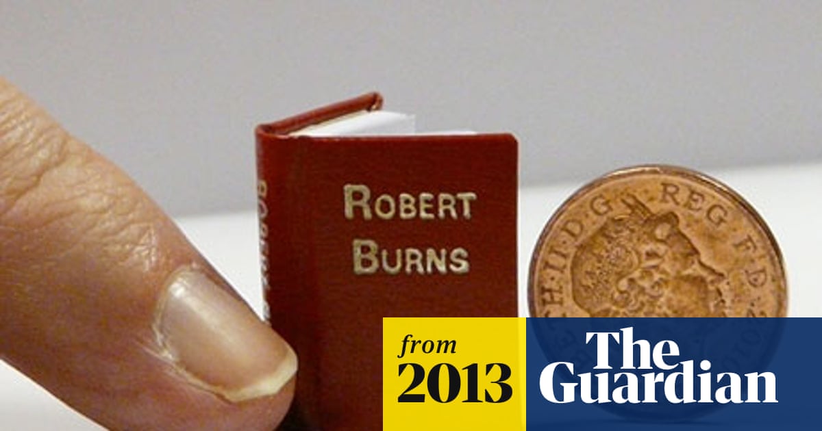 Miniature books go on display at National Library of Scotland | Libraries | The Guardian Miniature books go on display at National Library of Scotland | Libraries | The Guardian