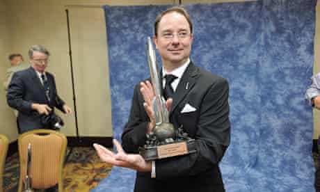 John Scalzi wins the 2013 Hugo award for best novel with Redshirts.