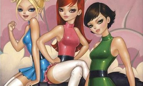 A detail from the cover of Powerpuff Girls Issue 6