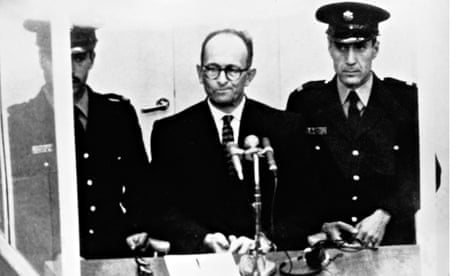 Adolf Eichmann on trial, 1961